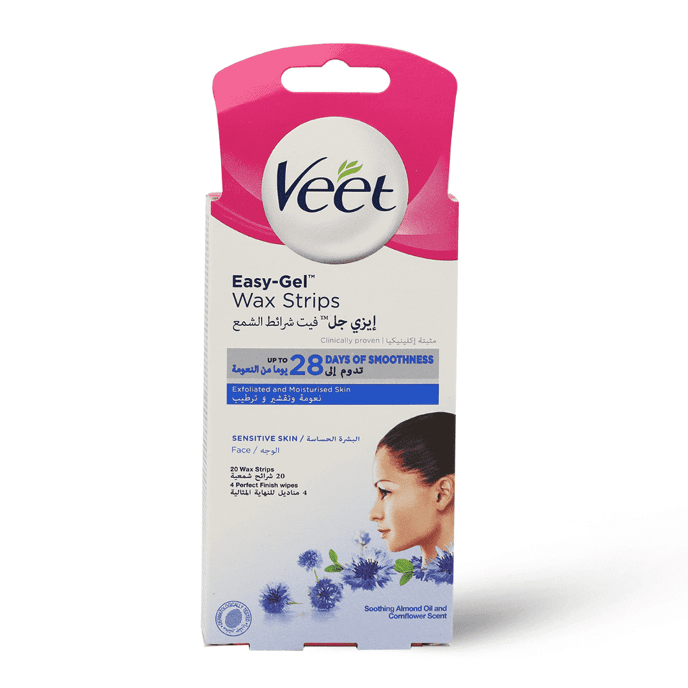 Veet Wax Mini Face Sensitive Skin 20 Pcs