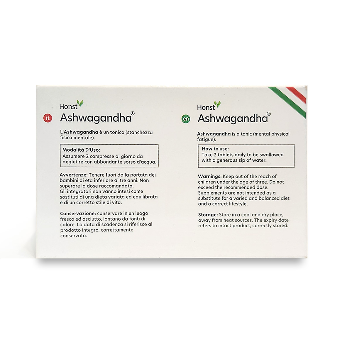 Honst Ashwagandha Helps Mental & Physical Tiredness 60 Tab
