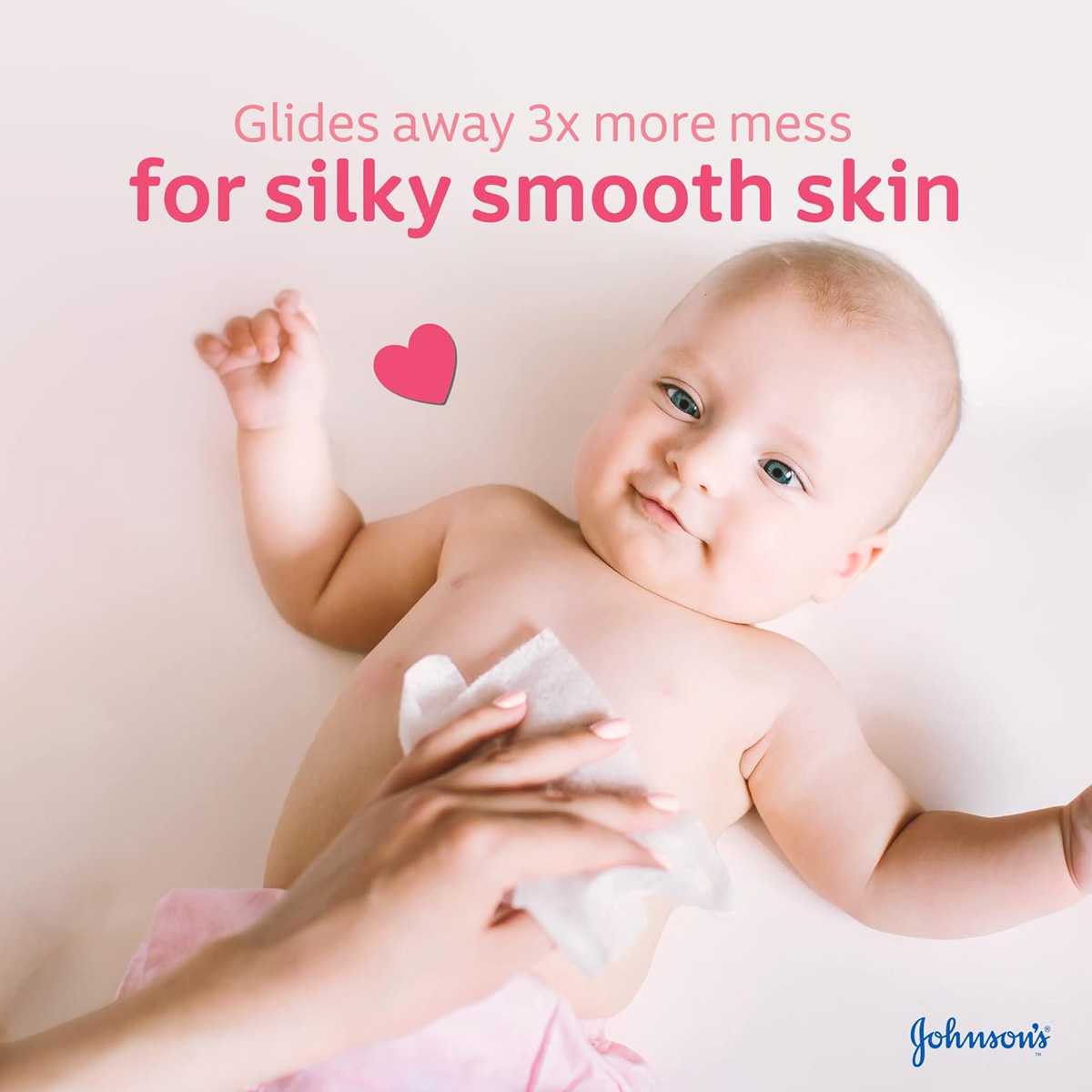 Johnsons Baby Wipes Gentle All Over 2+1 216 Wipes