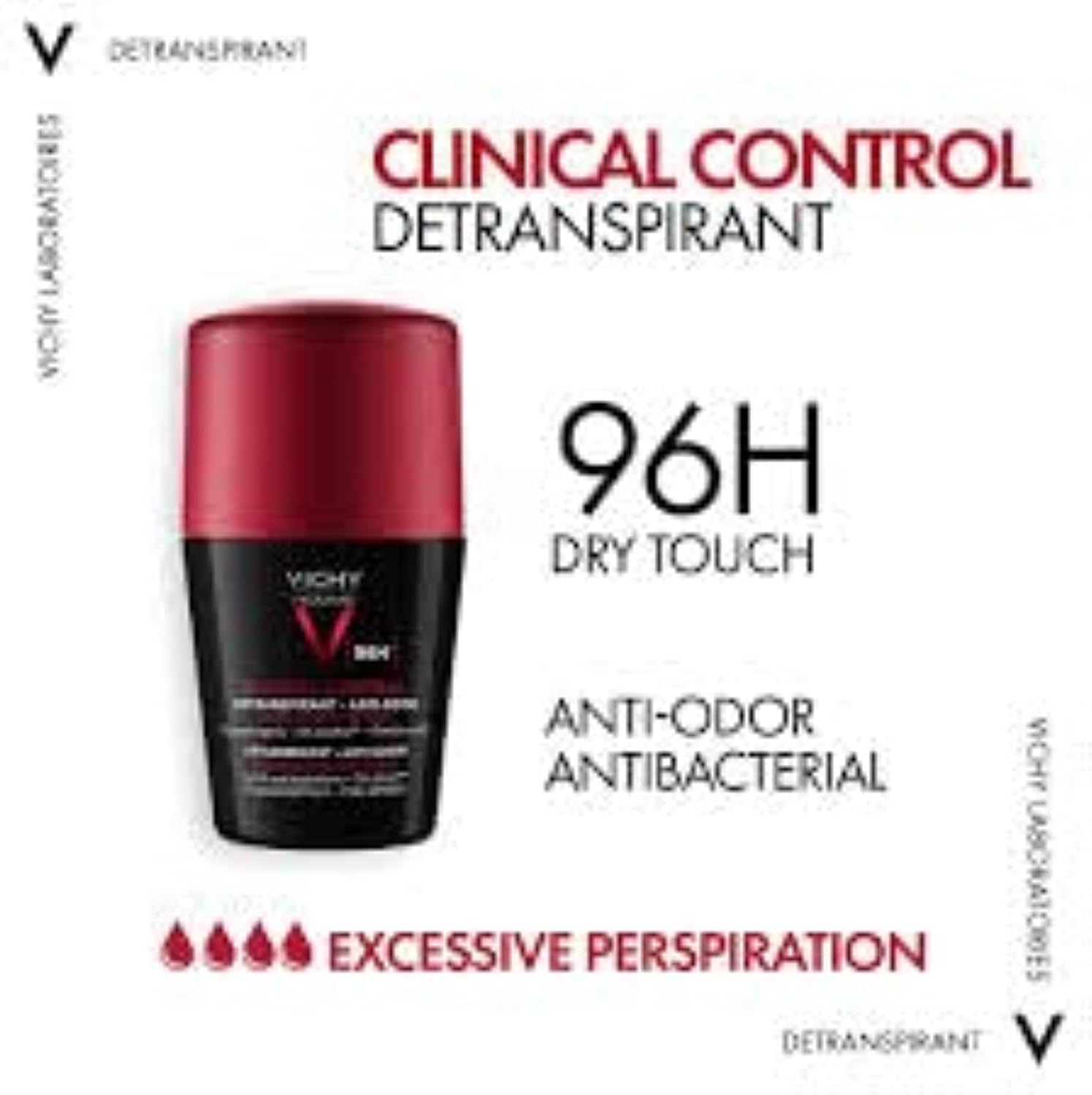 Vichy Deodrant Clinical Control Men 50 Ml