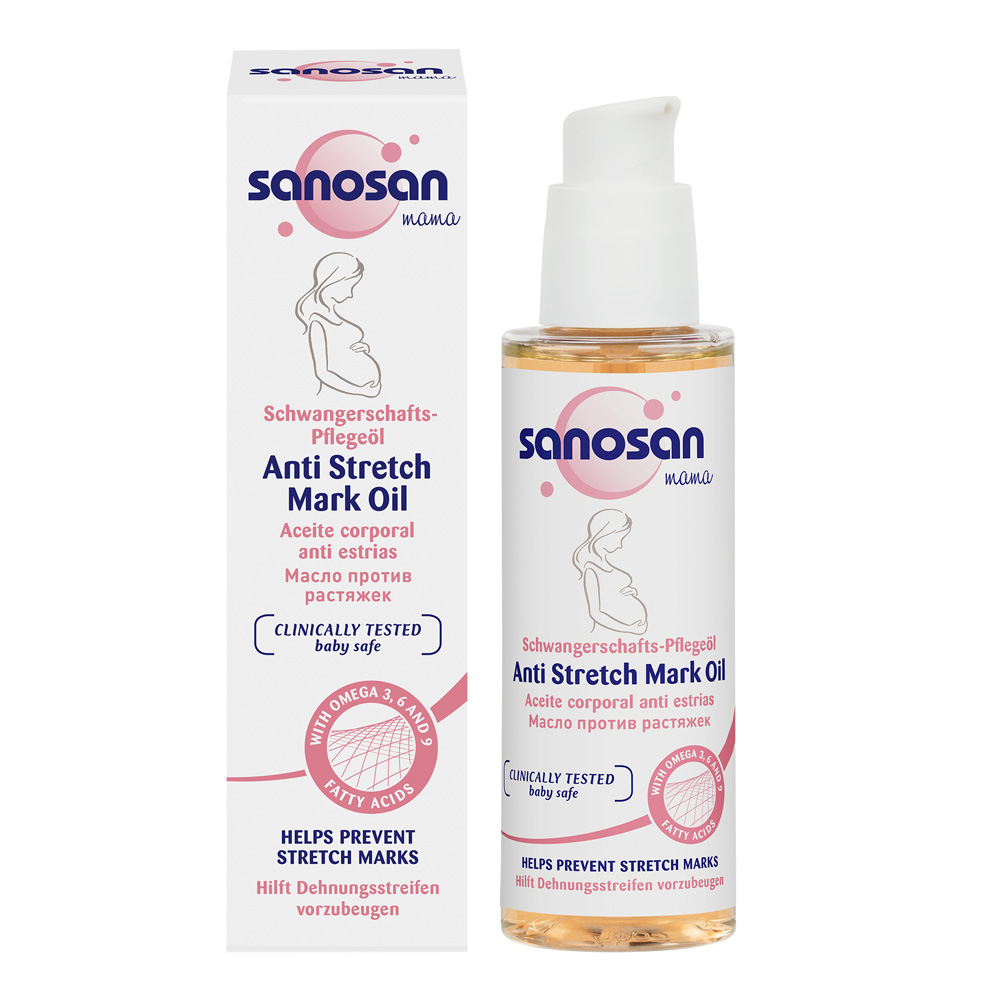 Sanosan Mama Anti Stretch Mark Oil 100 Ml