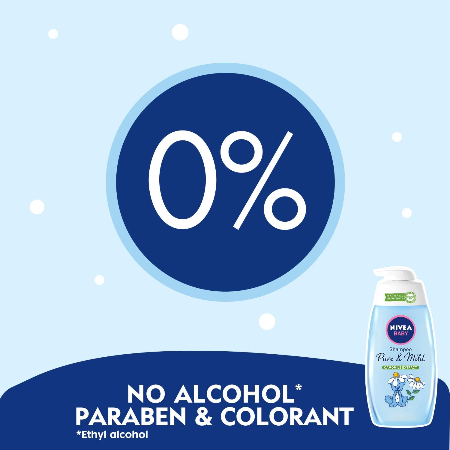 Nivea Baby Shampoo Pure And Mild 500 Ml