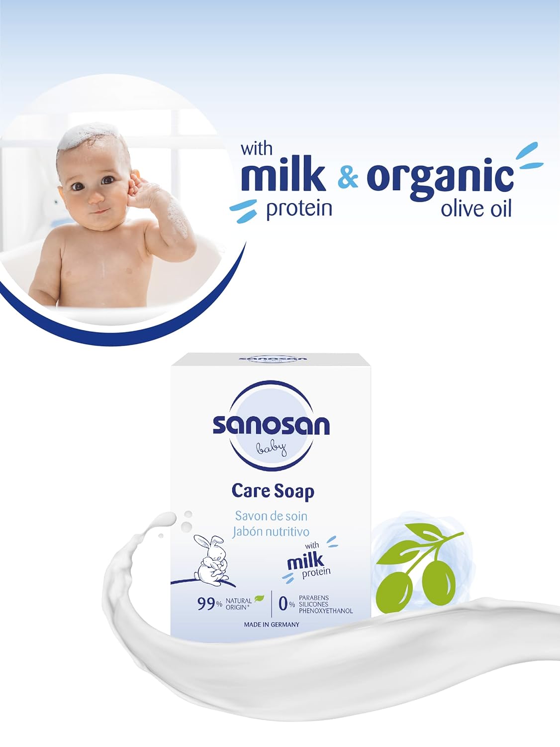 Sanosan Baby Care Soap 100 Gm