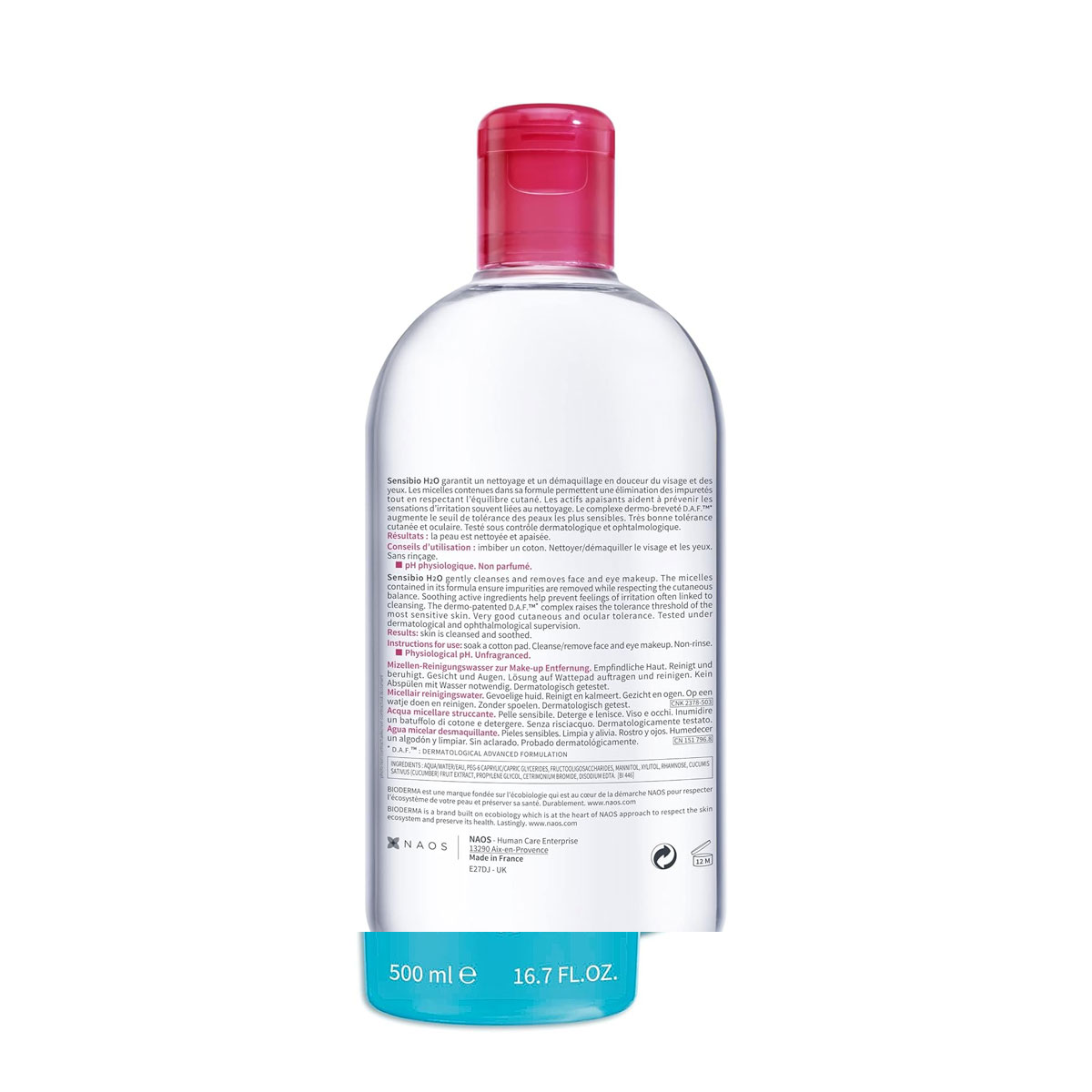 Bioderma Sebium H2O Make Up Removal Solution 250 Ml