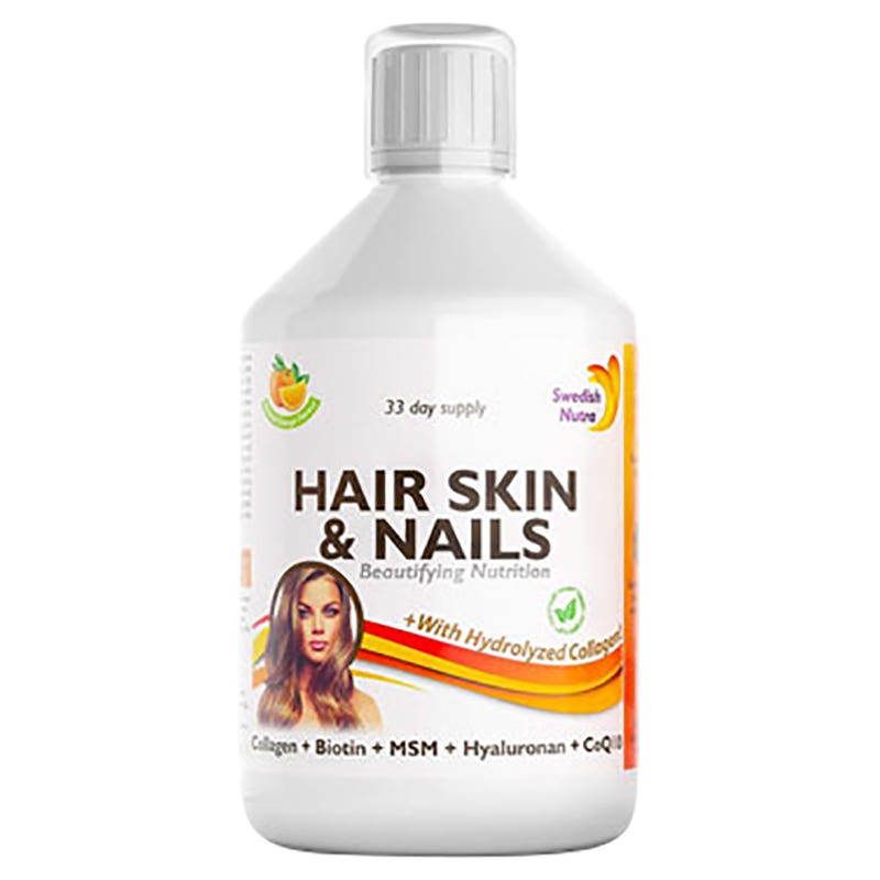 Swedish Nutra HAIR SKIN & NAILS 500 ml
