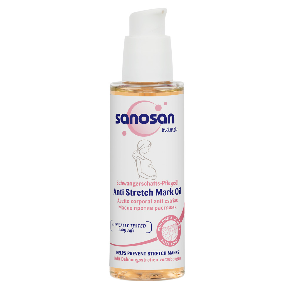Sanosan Mama Anti Stretch Mark Oil 100 Ml