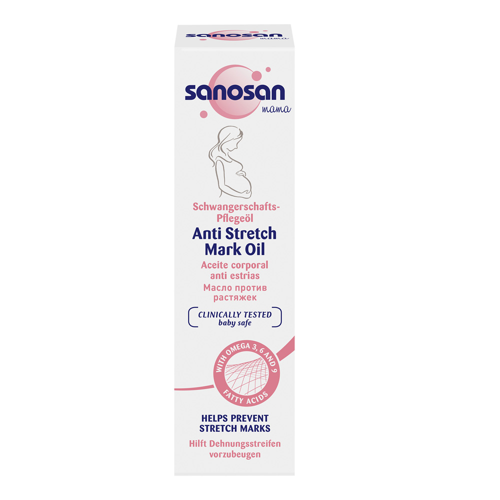 Sanosan Mama Anti Stretch Mark Oil 100 Ml