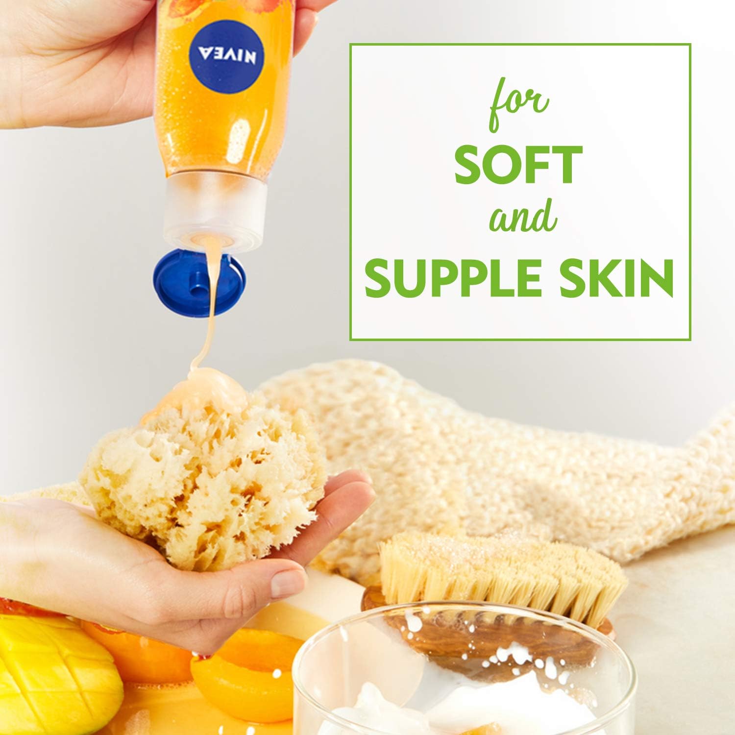 Nivea Refreshing Shower Fresh Blends Apricot & Mango 300 Ml