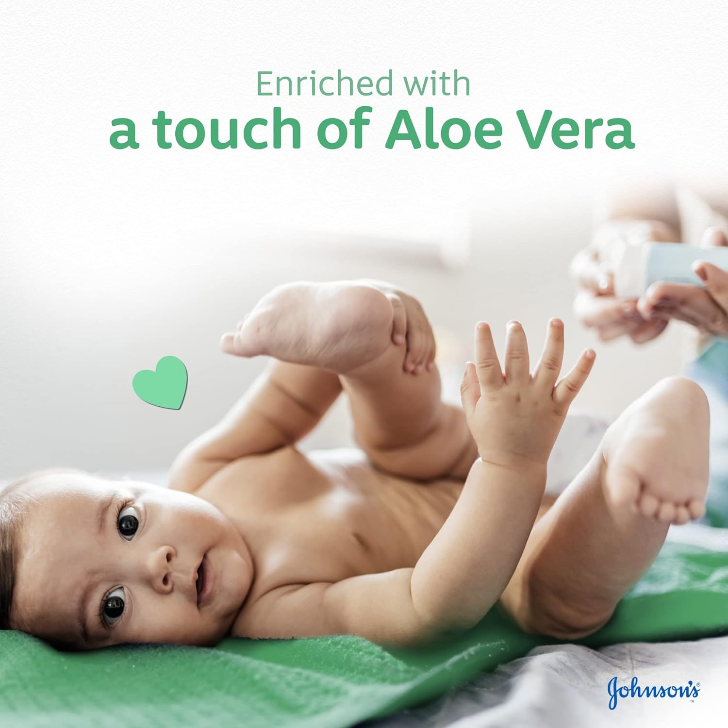 Johnsons Baby Oil Aloe Vera 500 Ml