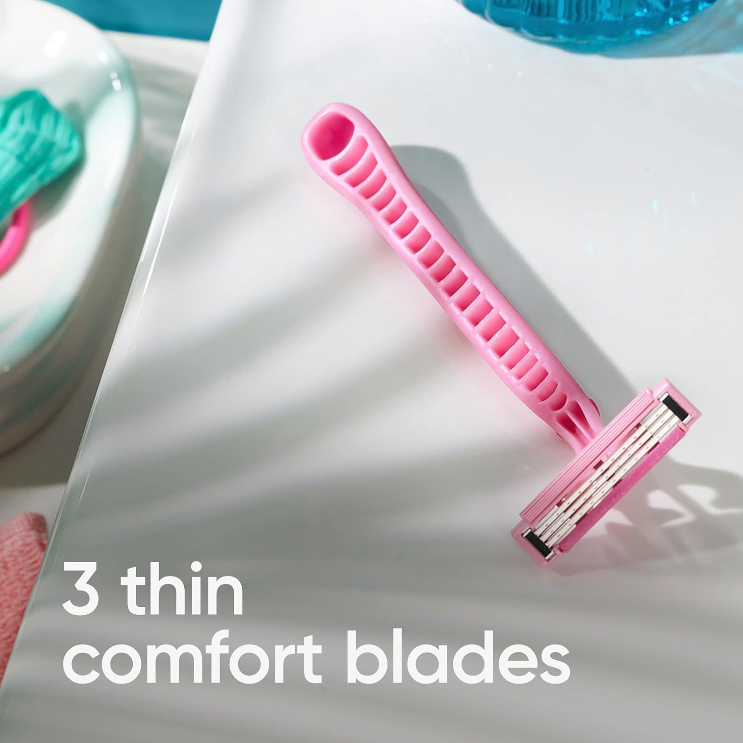 Gillette Venus 3 Card 3 Pcs Colored