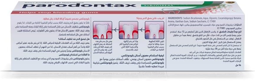 Parodontax Tp Original 75 Ml
