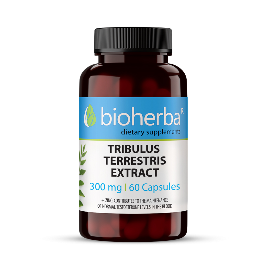 Bioherba Tribulus Terrestris Extract 300 Mg 60 cap dietary Supplement With Plant Extract And Zinc