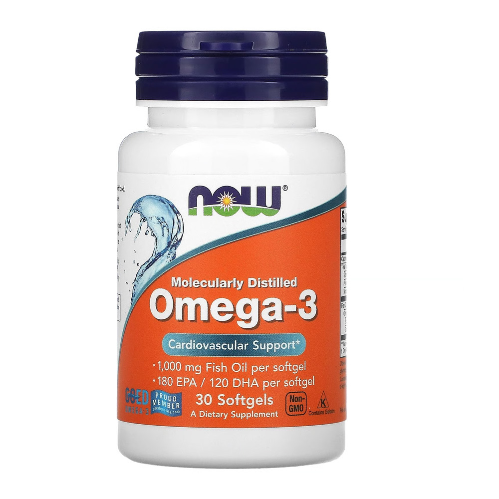Now Foods Omega-3 180 Epa 120 Dha 30 Softgels